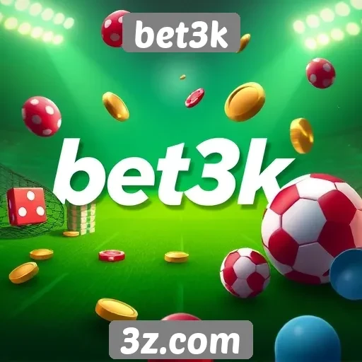 Bet3k e a diversidade de jogos disponíveis